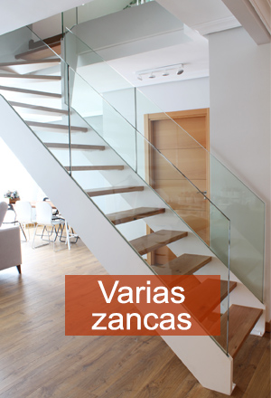 Las escaleras de varias zancas son una estructura muy habitual entre las que fabricamos en Ibarkalde.
