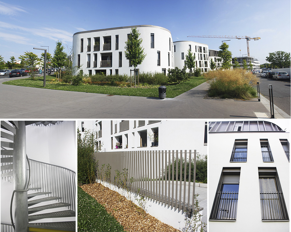 Proyecto de estructuras metálicas en nueva urbanización de Biarritz proyecto de fabricación y montaje de diferentes estructuras metálicas en nueva urbanización de biarritz (francia)