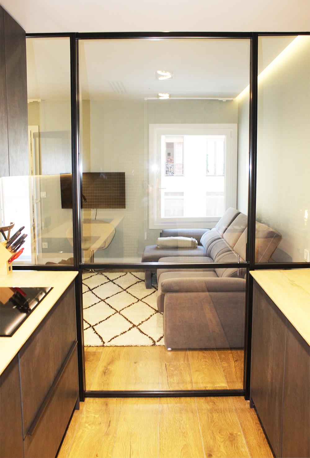 puertas y cerramientos para separar cocina de salon