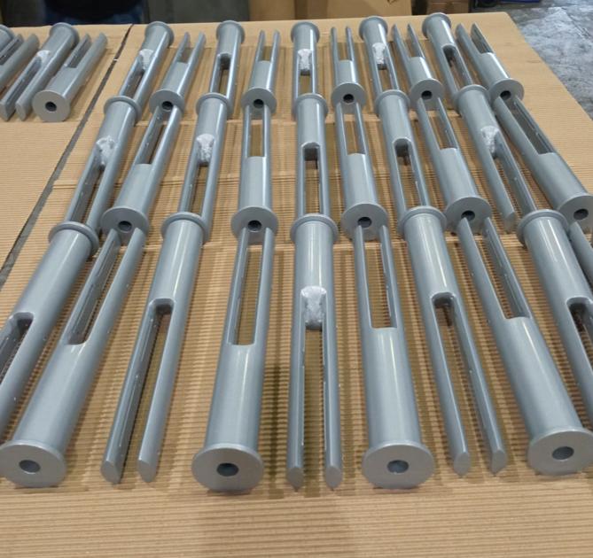 accesorios para fijacion de barandillas de vidrio en tramos rectos e inclinados