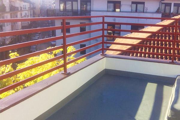 barandillas en irun y hondarribia en acero galvanizado