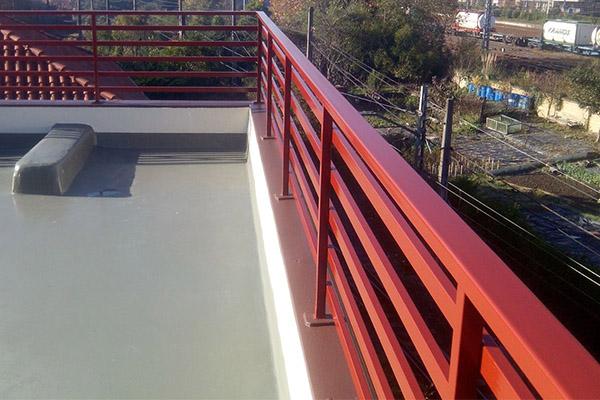 barandillas de acero galvanizado en hondarribia herreros en irun