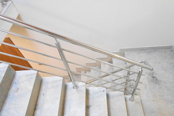 barandillas para escaleras interiores en inox